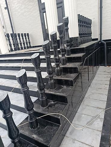 Готовые балясины: Установка Балясины « из натурального камня - Материал: натуральный — 37