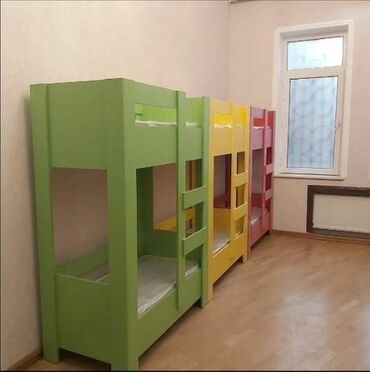 Детские гарнитуры: Мебель для садика детский кровать шкаф для садика детский парты стол — 3