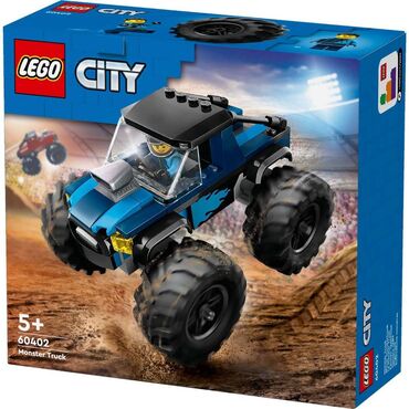 мягкий конструктор: Продаю Lego City 60402 оригинал. Синий монстр трак. новинка 2024