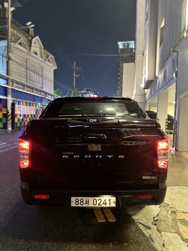 ssangyong rexton цена: SsangYong Musso Sports — пикап с просторным кузовом и стильным