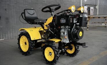 Дизельные мотоблоки: Мотоблок с бензиновым двигателем, предназначенный для обработки — 17