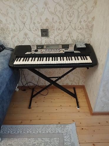 Синтезаторы: Yamaha PSR-550 sintezator Xüsusiyyətlər: - 61 ədəd tam ölçülü klaviş — 3