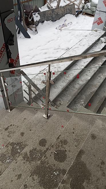 Обшивка лестниц: Перила из нержавеющей стали качественно гарантия — 5