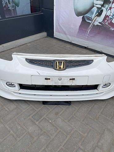 фит передний бампер: Бампер Honda, Б/у, Оригинал — 4
