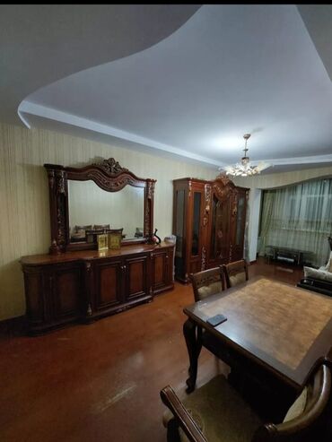 аренда продажа недвижимости: 14 N-li məktəbin yanında 3 otaqlı tam əşyalı lelinqrad tip mənzil