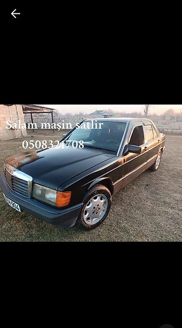 Mercedes-Benz sedan (W201 seriyası) – qara rəng, 4 qapı, arxa ötürücü lalafo.az -da Mercedes-Benz sedan (W201 seriyası) – qara rəng, 4 qapı, arxa ötürücü