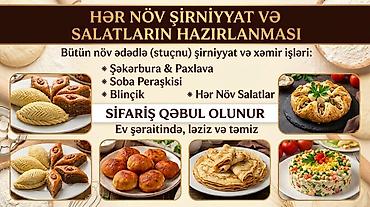 Sirniyyat sifarisi qebul olunur lalafo.az -da Sirniyyat sifarisi qebul olunur