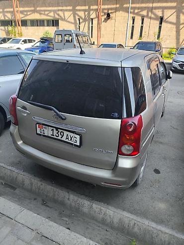 такта раум: Toyota Raum: 2003 г., 1.5 л, Автомат, Газ, Минивэн — 1