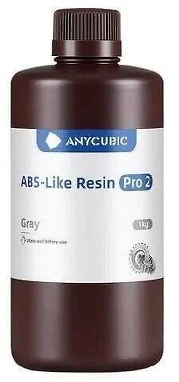 Epoksid qətranı: Anycubic ABS-Like Resin Pro 2, Boz, 1 kq Resin texnologiyalı 3D — 1