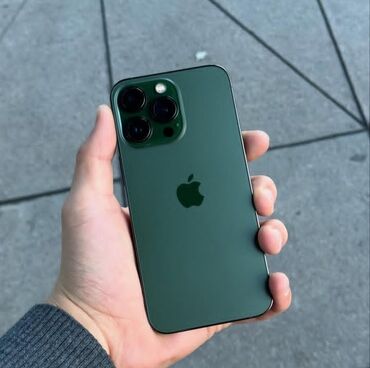 Apple iPhone: IPhone 13 Pro, 128 GB, Alpine Green, Zəmanət, Kredit, Face ID