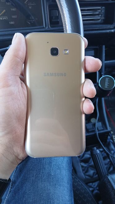 Samsung: Samsung Galaxy A5 2017, 32 GB, rəng - Qızılı, Barmaq izi, İki sim kartlı