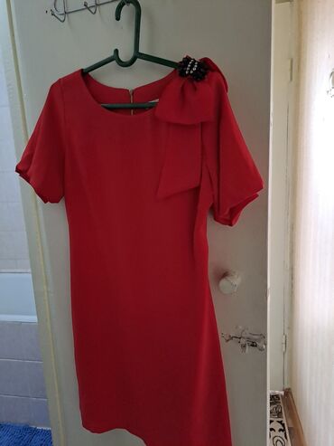 платье резинка трикотаж: Вечернее платье, Короткая модель, Трикотаж, Без рукавов, 2XL (EU 44)