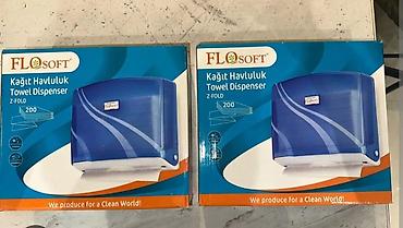 salfet: FLOSOFT Kağız Havluluk – Z-FOLD Towel Dispenser - Model: Z-Fold kağız — 1