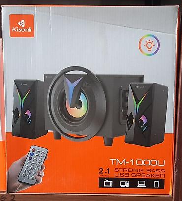 mercusys mr20: Акустическая система Kisonli TM-1000U (2.1) - Формат 2.1: сабвуфер + — 1