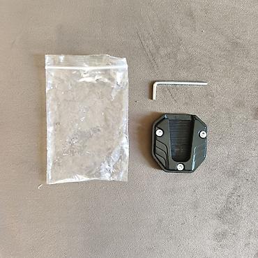 Nəqliyyat: Motosiklet yan dayaq ucu üçün genişləndirici pad - Material: Yüksək — 2