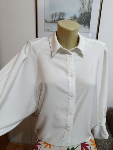 Bluze: Reserved, Jednobojni, bоја - Bela — 3