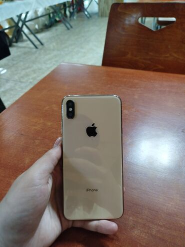Apple iPhone: IPhone Xs Max, 128 GB, Qızılı, Face ID