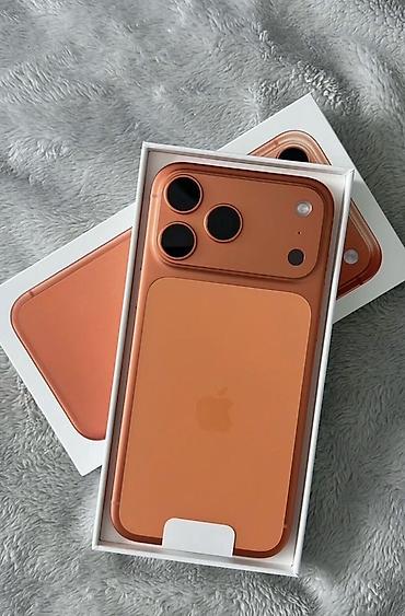 Apple iPhone: IPhone 17 Pro Max, 256 GB, Narıncı, Face ID — 13