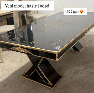 Masa və oturacaq dəstləri: Qonaq masası, Yeni
