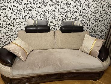 dəhlizə divan: Premium divan – taxta karkaslı, klassik-modern dizayn. Opşi 2,40 uzunu — 2