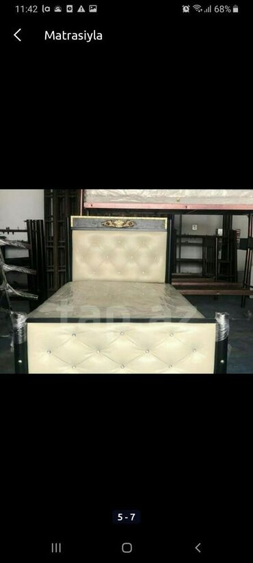 Sifarişlə çarpayılar: Kravatlar Matrasla 200 azn Her novde her rengde 1 mertebe ve 2 mertebe — 8