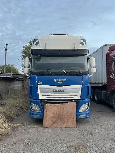 Тягач, DAF, 2014 г., Тентованный