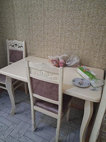 Mebel: Mətbəx üçün, İşlənmiş, Dördbucaq masa — 1