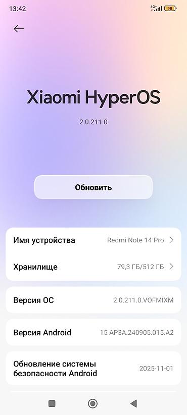 htc vive pro 2: Redmi, Redmi Note 14 Pro, Б/у, 512 ГБ, цвет - Белый, 2 SIM — 5