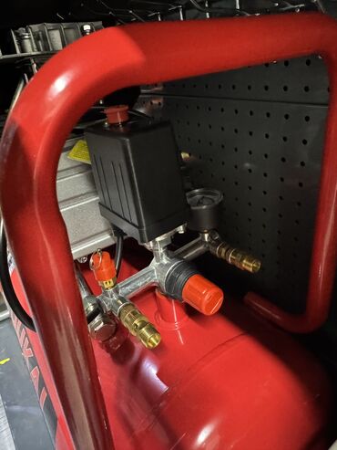 Компрессоры: Компрессор Для покраски, Электрический, Поршневой, Новый — 8