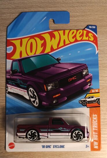 Markalar: Hot Wheels – ’91 GMC Syclone (HW Hot Trucks seriyası) - Miqyas: 1:64