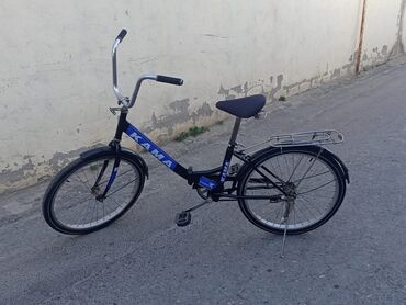 Uşaq velosipedləri: İşlənmiş İki təkərli Uşaq velosipedi 24", sürətlərin sayı: 1