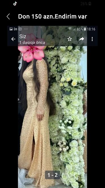 Ziyafət donları: Ziyafət donları 15azndən 50aznə kimi var.Çox çeşid var Maştağada — 9