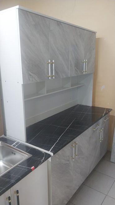 Кухонные гарнитуры: Кухонный гарнитур, Новый, цвет - Белый, Платная доставка — 25