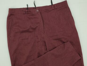 Material trousers for women, size 2XL (EU 44)