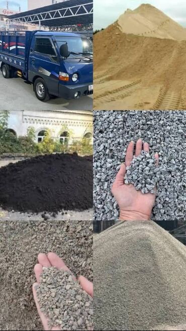 матрица песка блок: Көмүр, кум, шагыл, кара топурак жеткирүү, ылгоо, Регион боюнча, жүк ташуучу жумушчусу жок