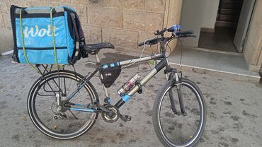 İdman velosipedləri: İşlənmiş Şose velosipedi Stels, 26", sürətlərin sayı: 21, Ünvandan götürmə, Ödənişli çatdırılma, Rayonlara çatdırılma