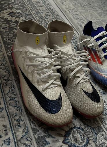 обувь в школу: Футбольные бутсы Nike Mercurial Superfly (высокий манжет) 42 размер — 2