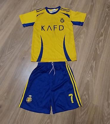 idman qidalari: Al Nassr futbol forması dəsti – “RONALDO 7” - İki hissə: köynək və — 1