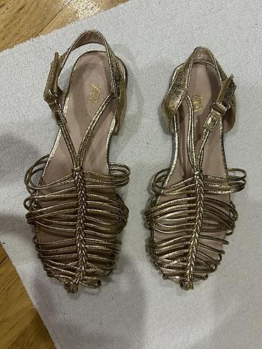 garda shoes: Rəng - Qızılı Basanojkalar, Ölçü: 33, Qız üçün — 2