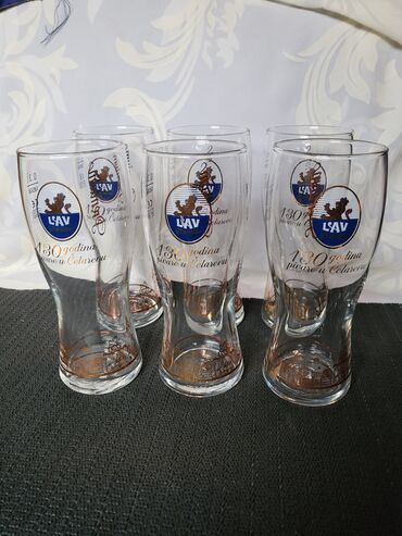 Čaše: Case za pivo Lav premium Bavaria Rastalove. Case vintaz sve na njima — 8