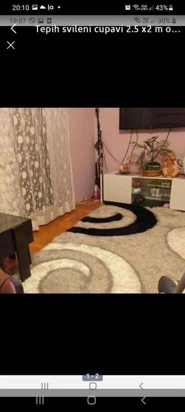 jysk prostirka: Carpet, Rectangle, color - Grey