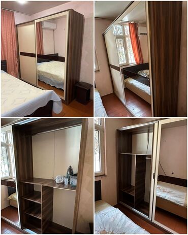 Mətbəx mebeli: İşlənmiş, 2 qapılı Düz dolab, Qarderob, paltar dolabı