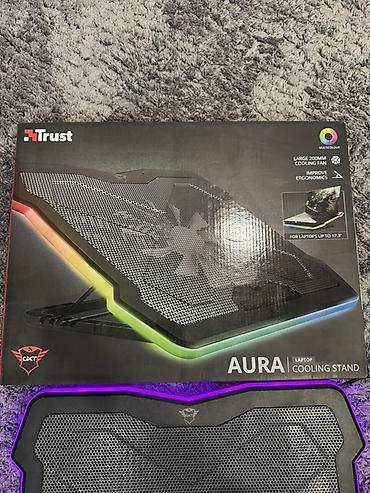hyper x cloud: Охлаждающая подставка для ноутбука Trust GXT 1126 AURA - — 2