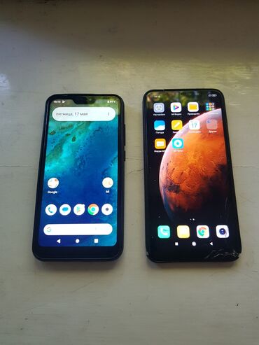 ми 2: Xiaomi, Mi A2 Lite, Б/у, 32 ГБ, цвет - Черный, 2 SIM