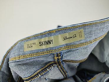 danielki 29: Spodnie jeansowe, DenimCo, 13 lat, 158, stan - Idealny — 4