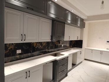 Sifarişlə mətbəx mebeli: Sifarişlə mətbəx dəsti, MDF — 11