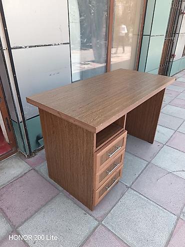 stolu: Ofis/iş masası – kompakt və funksional - Material: laminat/LDSP taxta — 2