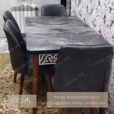 Sifarişlə digər mebel: Stol stul masa oturacaq sifarisle