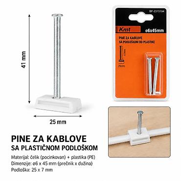 KMT Vijak od nerđajućeg čelika sa krstastom poluokruglom glavom