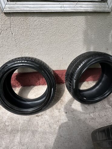 зимние шины для матиз: Шины 245 / 45 / R 19, Б/у, Пара, Италия, Pirelli